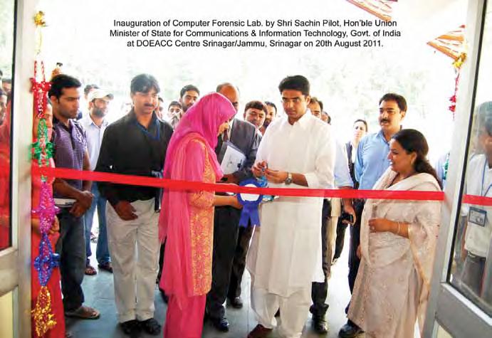 Inauguration of Computer Forensic Lab