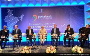 Prime Minister Narendra Modi with top American CEOs in Silicon Valley