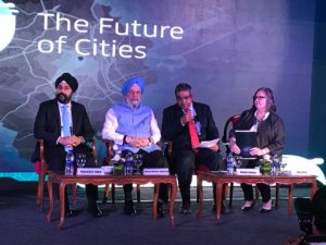 Dr Hardeep Singh Puri launches 'Uber Movement' in Delhi