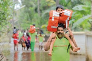 Kerala flood victims