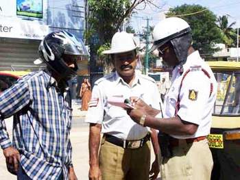 Haryana Traffic Police Use e-Challan for Traffic Rules Violation