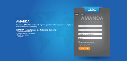 AMANDA – Tool for smarter governance