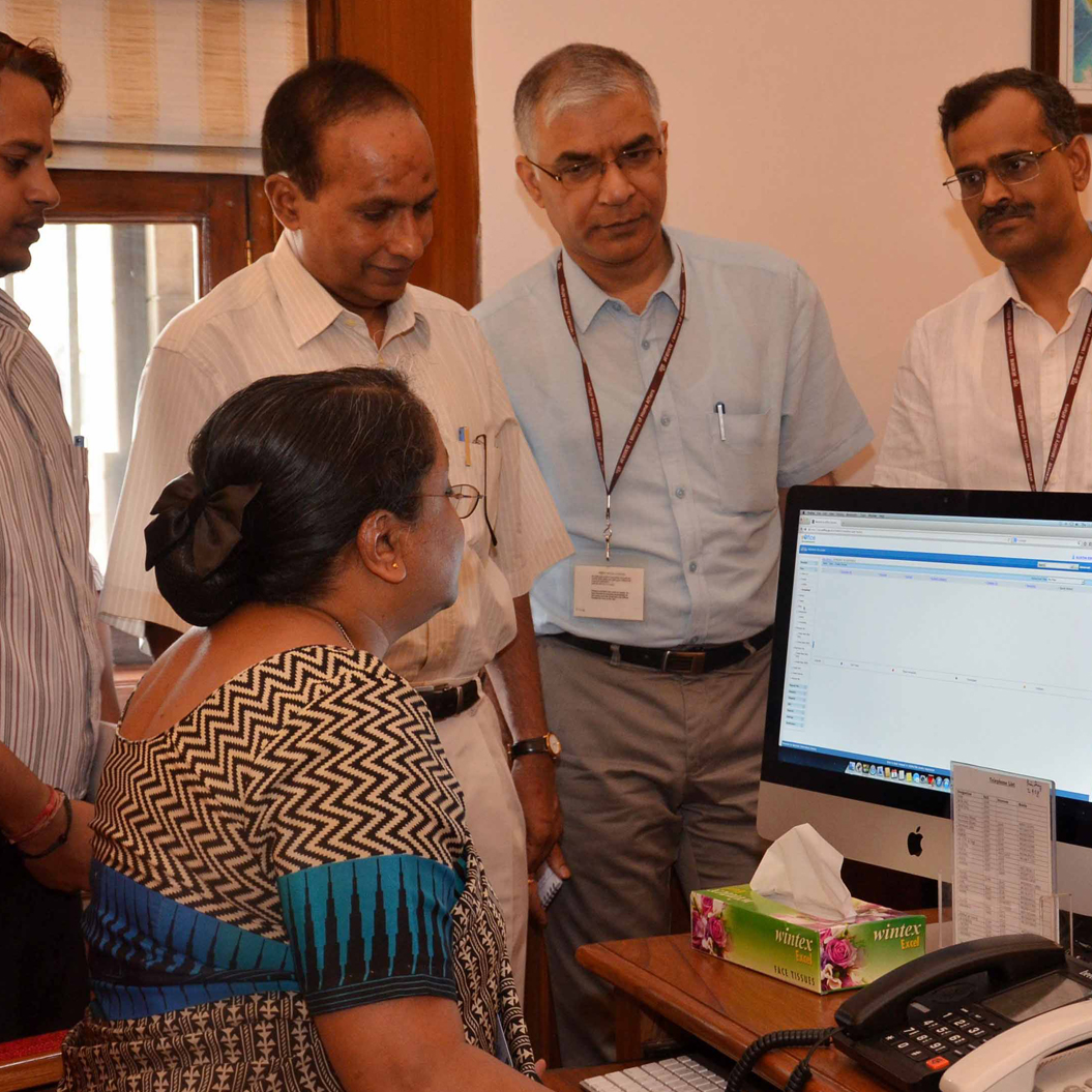 Manish Tewari Launches Online Portal for Bharat Nirman Campaign