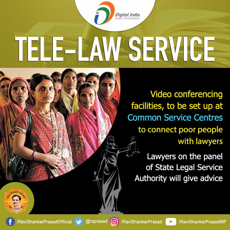 Three digital legal services launched for rural masses