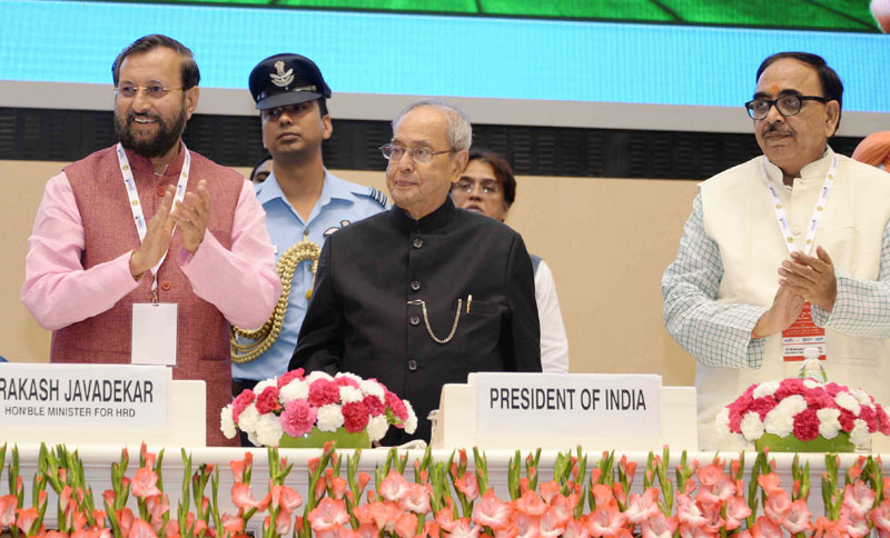 President launches ‘Swayam Prabha’, calls improvement in higher education satisfactory