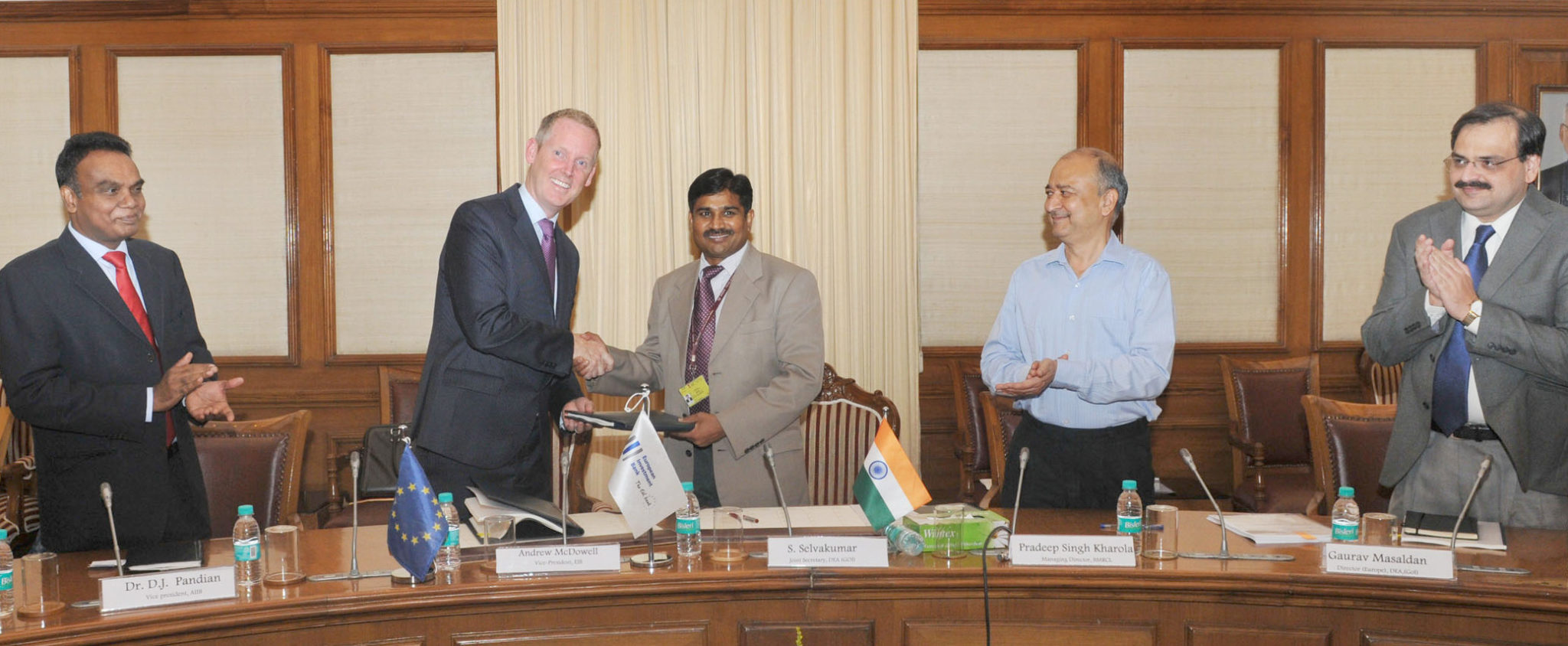 Shri S. Selvakumar, Mr. Andrew McDowell