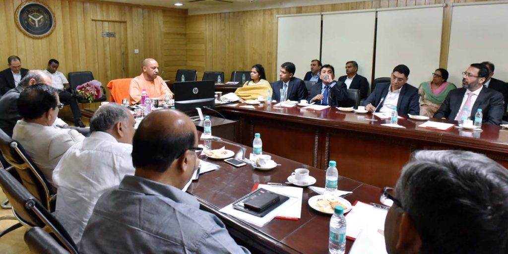 UP CM Yogi Adityanath meets US delegation