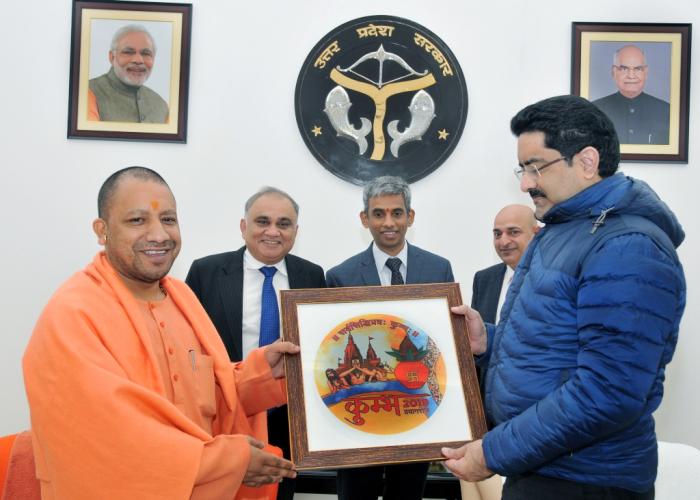 Aditya Birla Group chairman discusses investment opportunities in Uttar Pradesh with CM Yogi Adityanath