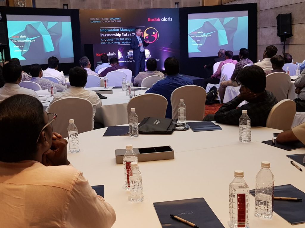 Kodak Alaris hosts Information Management Partnership Yatra 2018