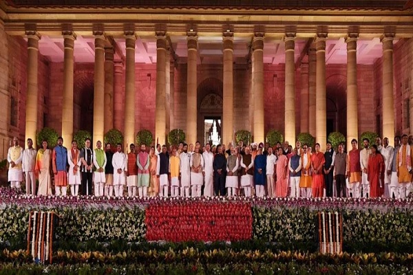 Modi Government 2.0 takes oath – 57 ministers inducted in the second term