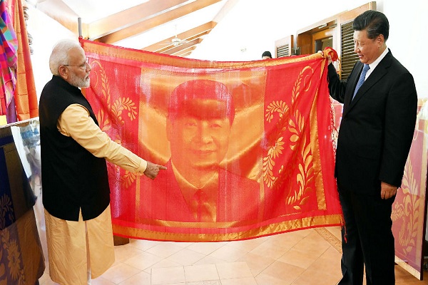 PM Modi meets Xi Jinping