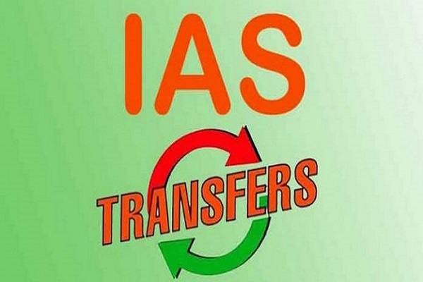 IAS officers transferred