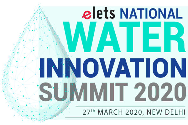 Elets and Ministry of Jal Shakti to organize National Water Innovation Summit on March 27