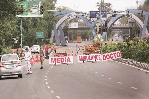 Delhi-Noida border