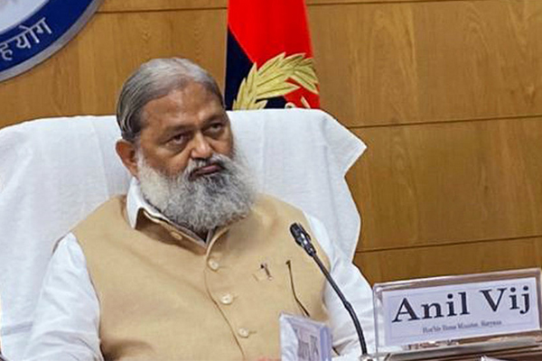 Urgently scout for new DGP for Haryana: Anil Vij to ACS Rajeev Arora