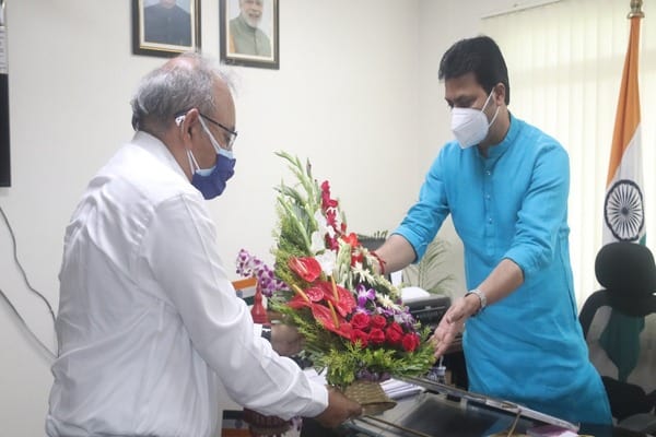 Alok Kumar assumes post of Chief Secretary of Tripura