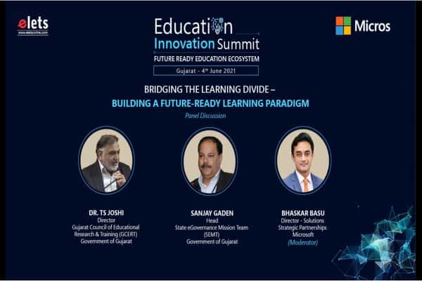 At the Education Innovation Summit 2021, Sanjay Gaden, Head, SEMT, Gujarat and Dr TS Joshi, Director, GCERT, Gujarat share their perspectives on COVID-19’s impact on education.