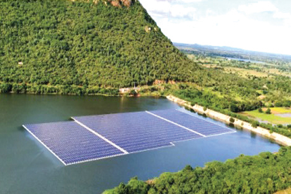 Floating Solar Plant in Tirupati