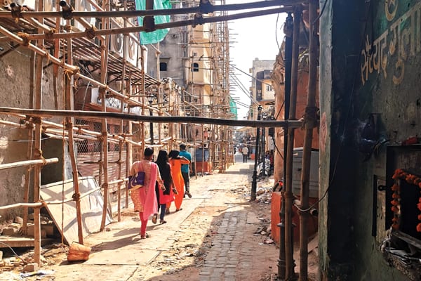 Chowkri Modikhana Heritage Walk Works under Smart city