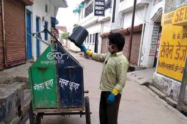 Door-to-door waste collection