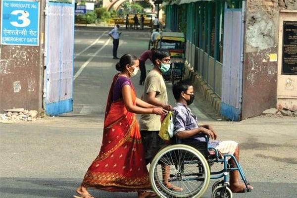 Streets for people with disabilities