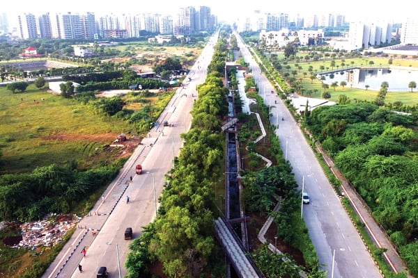 Canal corridor development in Surat