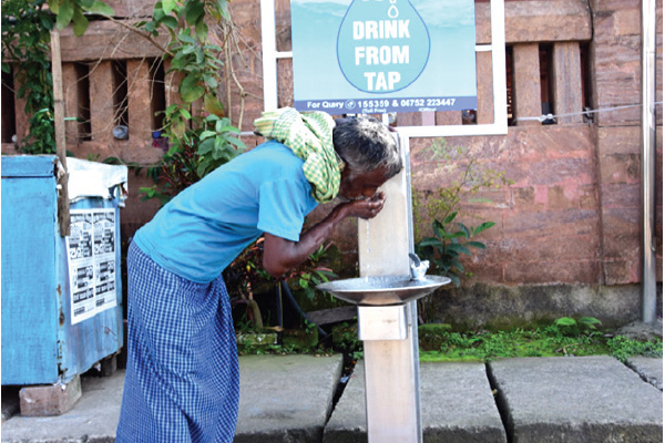 Drink from Tap Mission in Puri