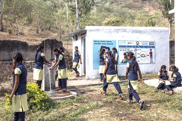 Sanitary complex for girls