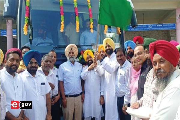 Volvo Bus Service from Patti to Chandigarh in Punjab