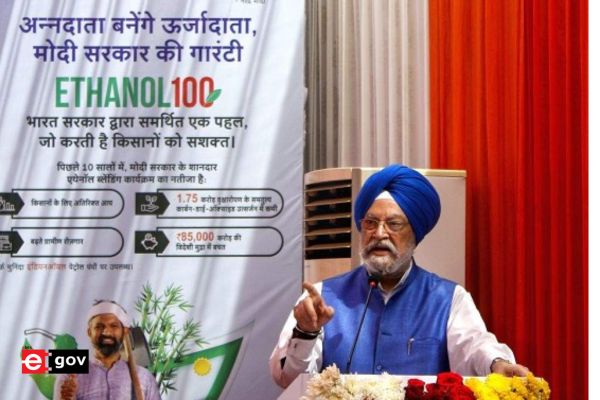 Hardeep Singh Puri launches Indian Oil’s ‘ETHANOL 100’ Fuel