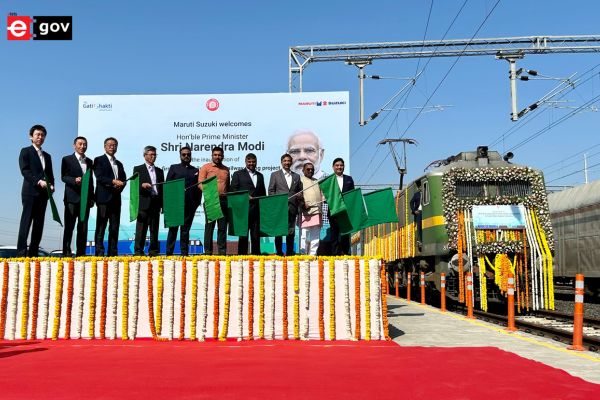 PM Modi inaugurates India’s First Automobile In-Plant Railway Siding