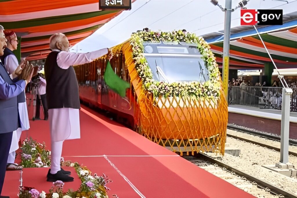 PM Modi inaugurates world’s highest rail bridge, Flags Off Vande Bharat to Srinagar; Asserts terror won’t stall J&K development