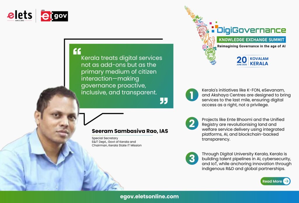 Kerala’s Digital Governance: Bridging Divides, Empowering Citizens