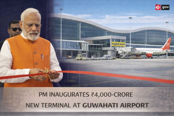 PM Inaugurates ₹4,000-Crore New Terminal at Guwahati Airport <br/>