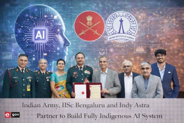 Indian Army, IISc Bengaluru and Indy Astra Partner to Build Fully Indigenous AI System