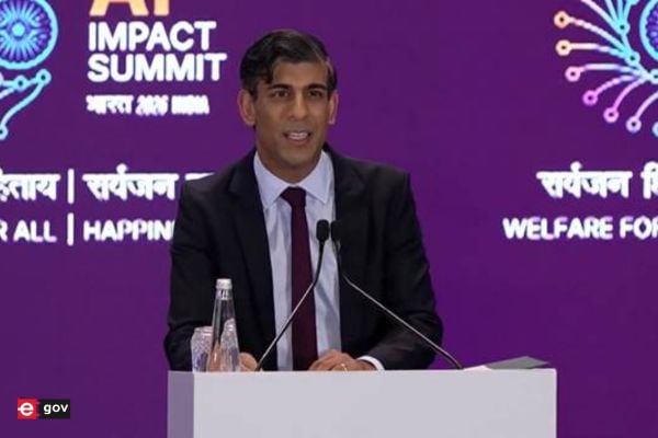 Rishi Sunak Highlights India’s Digital Foundations for AI Adoption at India AI Impact Summit 2026