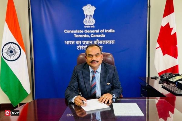 Mahaveer Singhvi Takes Charge as India’s Consul General in Toronto