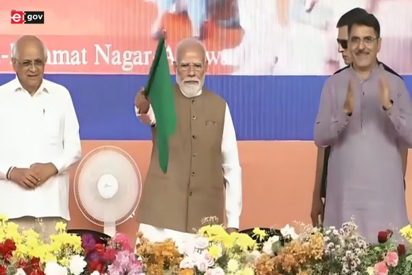 PM Modi Launches ₹20,000 Crore Development Projects in North Gujarat