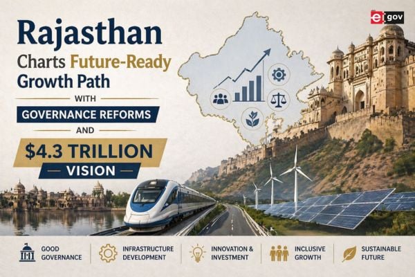 Rajasthan Charts Future-Ready Growth Path with Governance Reforms and $4.3 Trillion Vision