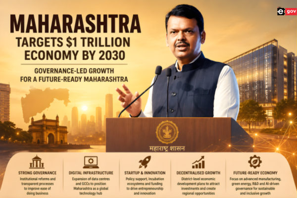 Maharashtra Targets $1 Trillion Economy by 2030 with Governance-Led Push on Startups & Data Centres