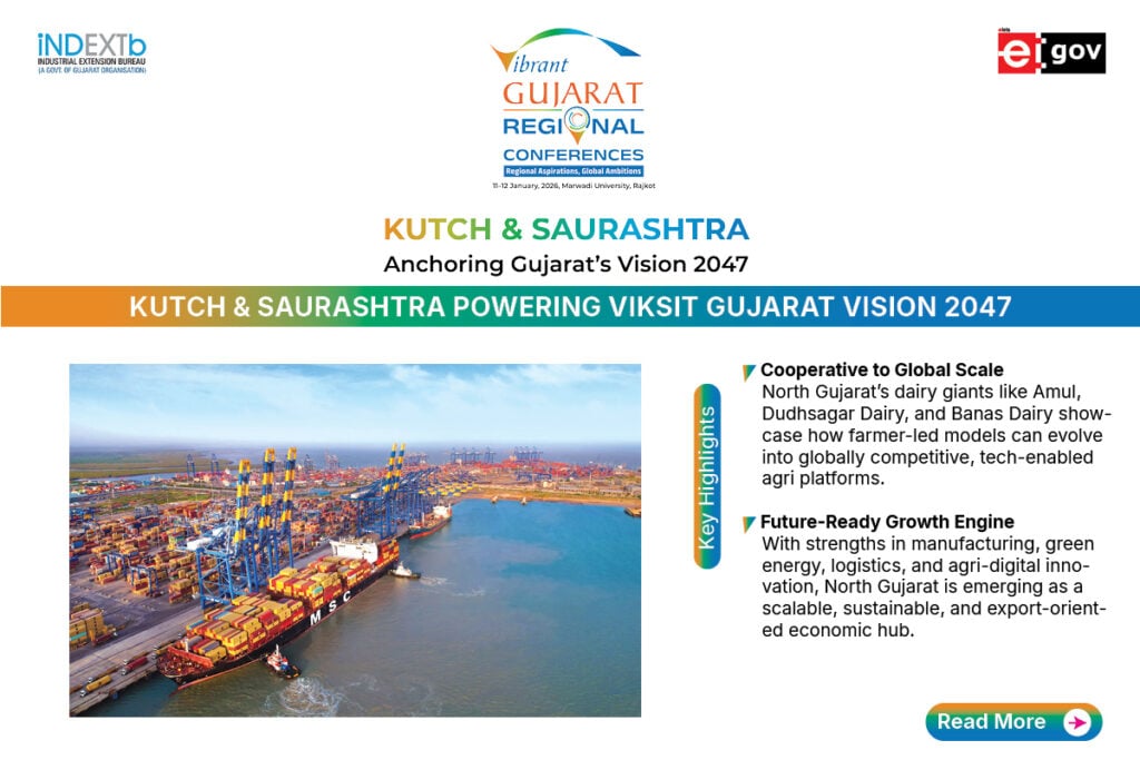 Kutch & Saurashtra powering Viksit Gujarat vision 2024 